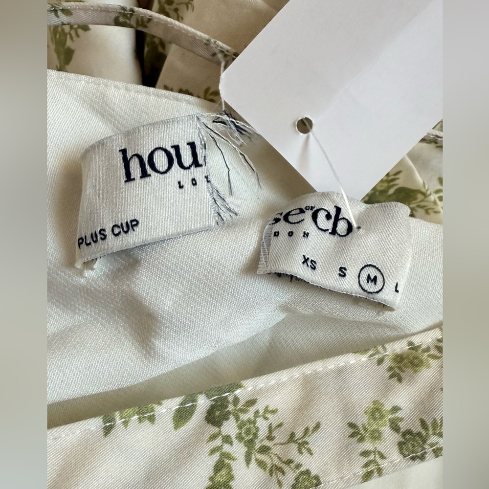 House of CB White Floral Midi Dress - Picture 6 of 8